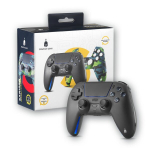 Spartan Gear Sarissa Wireless Controller for PS5 / PS4 / PC / SWITCH (BLACK + ONE EXTRA FACEPLATE)