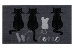 Uksematt Cosy Entry 425, 45x75 cm, must
