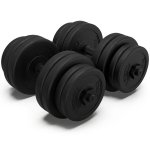 Dumbbellikomplekt 30 kg must