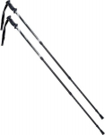 Teleskoopilised matkakepid Hi-Tec mustad/hallid