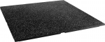 Spordimatt HMS POS25 100x100cm must/valge