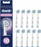 Elektrilise hambaharja otsik Oral-b Sensitive Clean valged d&uuml;&uuml;sid