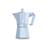 Itaalia kohvifilter - BIALETTI - MOKA Exclusive - 6 tassi - Pastellsinine