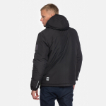 Huppa Meeste jope KARMA, black/ dark green