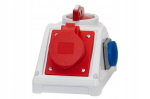 Ehitus kombineeritud paneel F-elektro 32a/5p, 230v, L/p