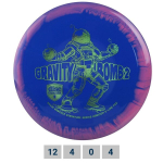 Discgolfi ketas Distance Driver S-Line Horizon PD2 Gravity Bomb 2 sinine/roosa