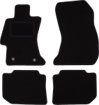 Mustad veluurmatid j&auml;rgmistele mudelitele: Subaru Impreza V luukp&auml;ra, universaal (2016-)