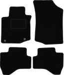 Mustad veluurmatid Toyota Aygo II luukp&auml;rale (2014-)
