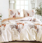 Eurofirany kahepoolne puuvillasatiinist voodipesukomplekt SBA-165, 160x200 cm, 3-osaline