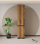Vannitoakapp Floransa 45, pruun/hall