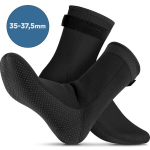 Neopreenist sukeldumissokid 35&ndash;37,5 mm, libisemiskindlad neopreen veesokid, neopreen sukeldumissaapad