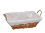 Gerimport ristk&uuml;likukujuline kott sangadega, 40x29x14 cm, pruun