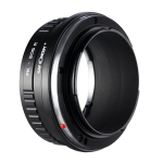 Adapter - K&F Concept Pentax K to Canon RF montaaži alumiinium, Juodas