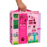 Nukumaja Barbie Weekend Escape House Mattel, roosa, JMD27
