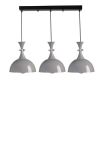 Opviq rippvalgusti 9024-5, hall/must