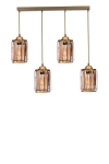 Opviq rippvalgusti 9041-6, kuldne