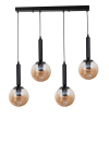 Opviq ripplamp 9058-6, must/pruun