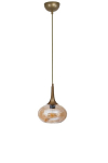 Opviq rippvalgusti 9048-1, kuldne/pruun