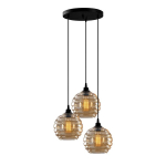Opviq rippvalgusti Gold - 011, must/kuldne