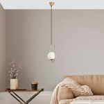 Asir ripplamp Skew 13445, kuldne
