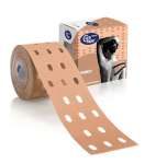 CureTape Punch kinesioloogiline teip, beež 5mx5cm
