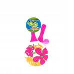 Rannareketid Mega Creative 19x34x4 puidust lillelise kujundusega