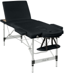 Massaažilaud BodyFit, 3-osaline, kaasaskantav, alumiiniumist