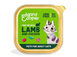 Edgard Cooper t&auml;iskasvanud kassidele lamba ja kanaga, 85g
