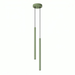 Sollux Lighting rippvalgusti Pastelo 2, roheline
