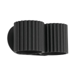 Sollux Lighting seinalamp Aura 2, must