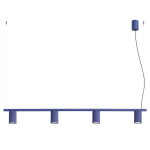 Sollux ripplamp Karbon 4, sinine