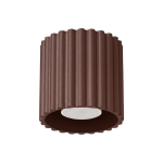 Sollux laevalgusti Aura 1, GU10, pruun