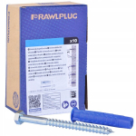 Rawlplug 4all universaalsed seinapistikud kruvidega 12x60mm, 10 tk.