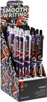 Automaatpliiats Fashion Abstract, sinine, 24 tk.