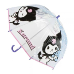 Hello Kitty Kuromi laste l&auml;bipaistev vihmavari &Oslash;71 cm