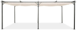 Paviljon Pergola Sprint 3x6, valge