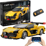 CaDA ehitusklotsid Kaugjuhtimisega auto Sportauto 21 cm 1:20 Renault Sport, uniwersalny