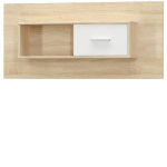 Rippriiul Tips 1D, 120x23x55 cm, pruun/valge