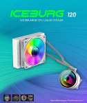 Gamemax Iceburg 120 Wh vedelikujahuti, 120 mm Argb, 180 W Tdp