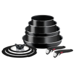 Tefal nutikas Easy Cook & Clean L1549042 potikomplekt, 10 tk, must