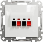 Schneider Electric sedna Design & Elements topelt k&otilde;laripesa, valge
