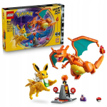 LEGO Pok&eacute;mon SMART Play &ndash; Charizard vs Jolteon 72167, 751 detaili, interaktiivne komplekt