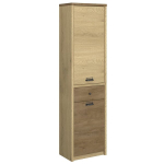 Raamaturiiul Mebelbos Denzel 2d1s, 56x36,5x210 cm, pruun