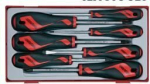 Teng Tools Tt917n 7 tk. kruvikeeraja komplekt &uuml;mbrisega
