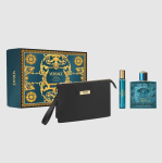 Komplekt Versace Eros meestele: parf&uuml;&uuml;m PP, 100 ml + parf&uuml;&uuml;m PP, 10 ml + kosmeetikakott