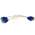 Adapter AKYGA VGA 15-PIN / 2X VGA 15-PIN 25CM AK-AD-20