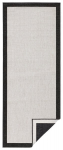 Vaip NORTHRUGS Twin Panama Black Cream, 160x230 cm