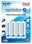 everActive Professional Ready to Use 2600mAh AA patareid, 4 tk
