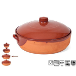 Kaanega savist praepott 28x16 cm