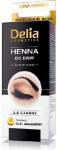 Kulmu- ja ripsmev&auml;rv Delia Cosmetics Henna Cream 15 ml, 1.0 Black